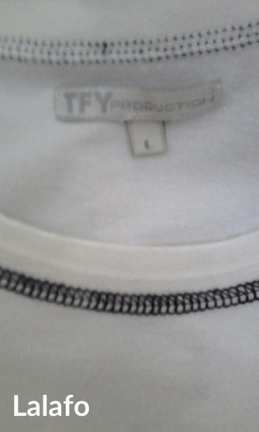 Majice: Kvalitetna bela majca, tfy product, veličina L, sa diskretnim vezom na — 4