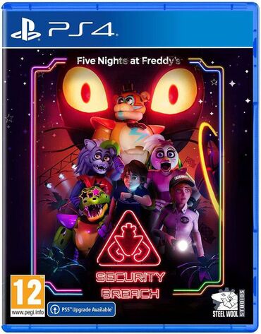 Видео оюндар жана приставкалар: Оригинальный диск!!! Five Nights at Freddy’s: Security Breach —
