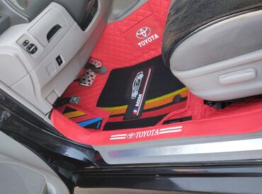 corolla runx: 5D Эко булгаары Төшөмөлдөр Салон үчүн Toyota, түсү - Кызыл