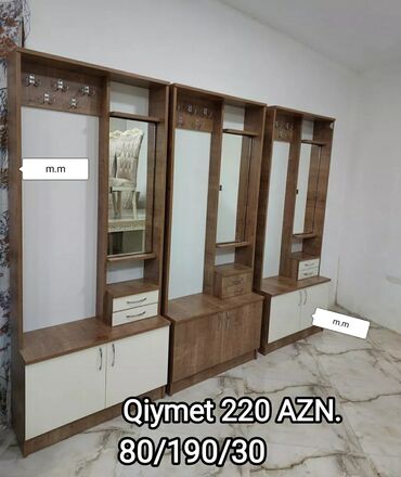 Dolablar: Yeni, Açılan, 2 qapılı Düz dolab, Dəhliz dolabı, Azərbaycan — 3