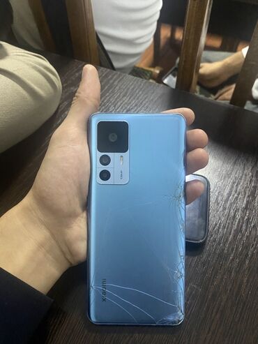 a 10 s: Redmi Note 12 Turbo, 256 GB, rəng - Göy, Qırıq