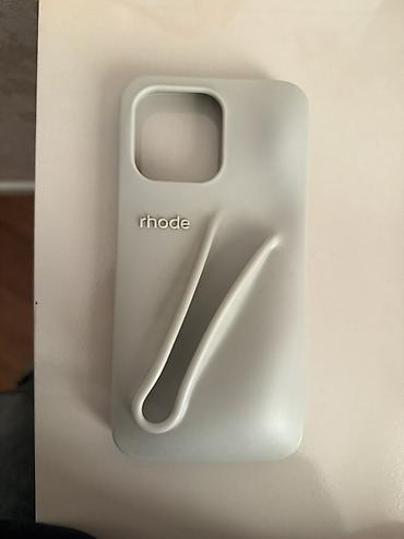 telefon aksesuarları ucuz: Rhode silikon telefon qabı - Model: iPhone üçün 15 pro max - — 1