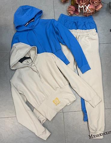 Gornji i donji deo: ✨Ženski komplet trenerke sa kapuljačom – visok struk i uski kroj ✅2500 — 8