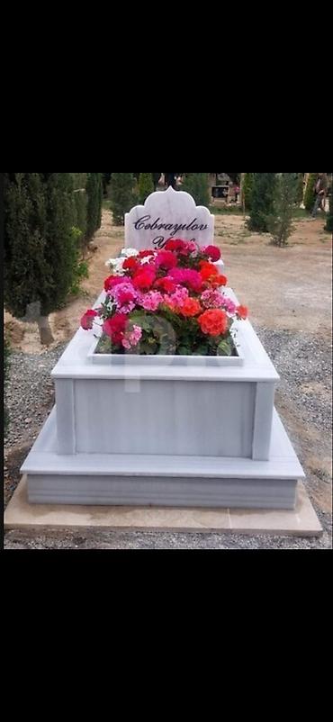 Başqa xidmətlər: Qara və ağ mərmər/granitdən qəbirüstü abidələrin hazırlanması xidməti — 10