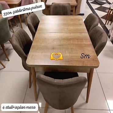 Masalar və oturacaqlar: Masa ve oturacaq yeni rəng seçimi var — 1