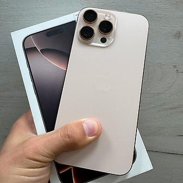 IPhone 16 Pro Max, Б/у, 512 ГБ, Natural Titanium, Коробка at lalafo.kg IPhone 16 Pro Max, Б/у, 512 ГБ, Natural Titanium, Коробка
