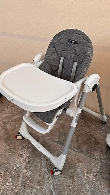 peg prego: Стульчик для кормления Peg Perego Prima Pappa в сером цвете — 3