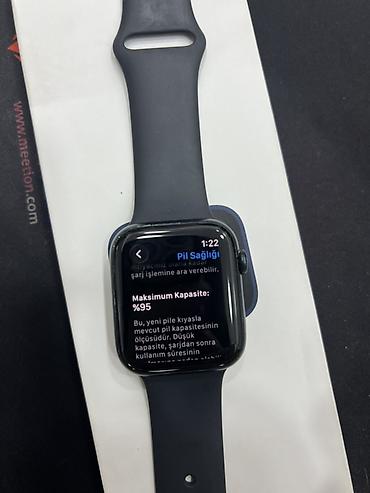 ikinci el xbox: Apple watch se2/44 modeli 95% pil.sınıq cızıq yoxdu,tam vinil — 5