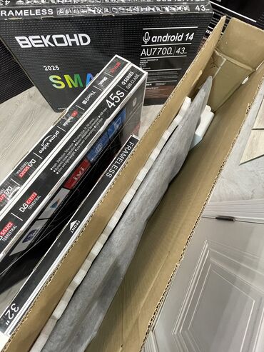 Телевизоры: Телевизор Беко 45up Диагональ 110 см Андроид 14 Голосовое управление — 11