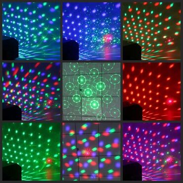 Другое освещение: Светомузыкальный лазерный проектор 16 в 1 Светомузыка для вечеринок — 6