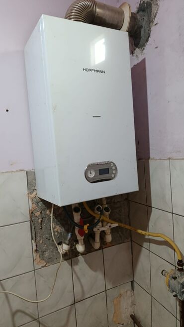 Kombilər: Hoffmann divar tipli qaz kombi qazanı 24kv qiymətdə endirim olacağ -