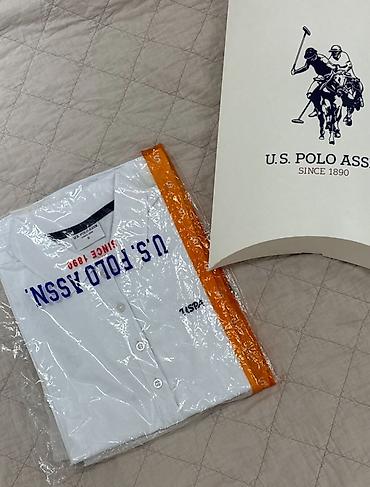 Киреге берилүүчү кийимдер: Женское поло U.S. Polo Assn. (USPA) Оригинал с турции! Размер S Хлопок — 3