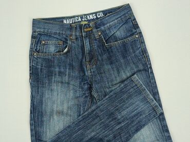 mom jeans sklep: Spodnie jeansowe, 8 lat, 128, stan - Bardzo dobry