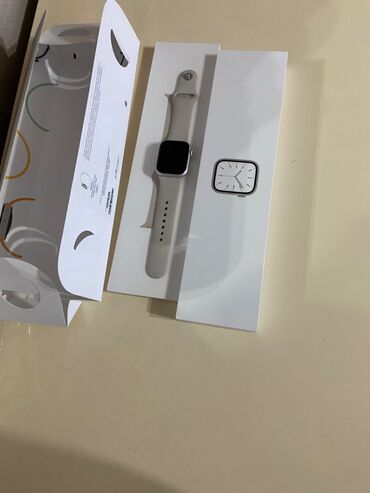эпл вотч последняя модель цена бишкек: Apple watch 7, 41 mm❤🧡💛, в идеальном состоянии. Продаю Срочно