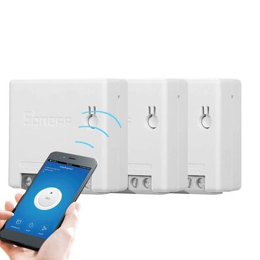 smart home: Qiymet Sonoff R2 mini Wi fi elektrik acar modeline aiddir. Sonoff Dual