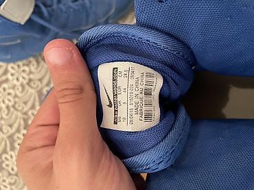 kis: Nike boks ayaqqabıları – mavi rəng - Model: Nike (boyun hissəsində — 4
