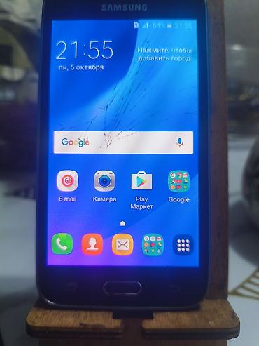 Samsung Galaxy J1 2016, Б/у, 8 ГБ, цвет - Черный, 2 SIM