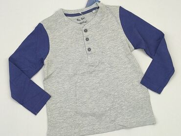 bluzka szara: Bluzka, Lupilu, 3-4 lat, 98-104 cm, stan - Idealny