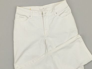 spódnice biała jeans: Jeansy, S, stan - Bardzo dobry