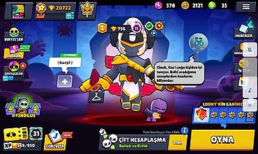 oyun hesap satis: Məhsul: Brawl Stars oyun hesabı Xüsusiyyətlər: - Kupa: 20,722+ - — 4
