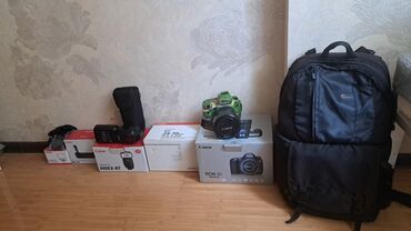 фотоаппарат canon eos 5d mark ii body: Canon fotoqrafiya dəsti - Fotoaparat: Canon EOS 5D Mark III (tam