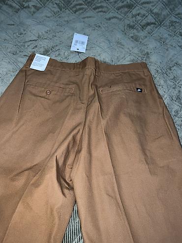 vikend torba: NIKE Club Chino Pants British Tan Brown Canvas Men's vel. M NOVO — 6