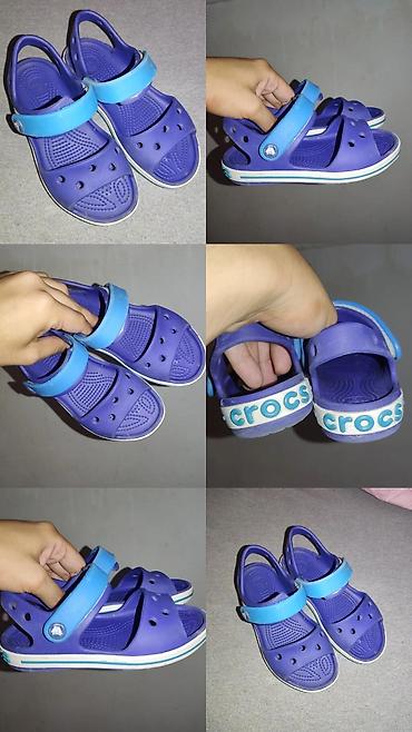 kozne decije sandale: Dečije sandale Crocs - Original Crocs model sa otvorima na prednjem — 1