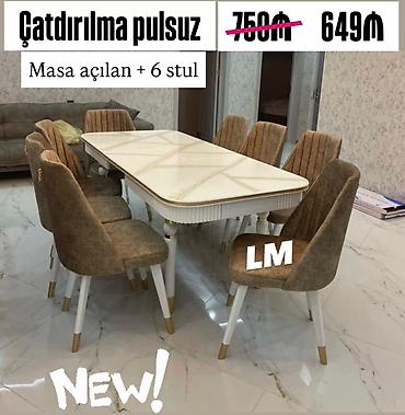 perla stol stul: Квадратный стол, Для гостиной, 6 персон — 1