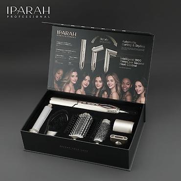 Бытовая техника: №: 13822 Məhsulun adı: Saç formaverici Iparah P-510G 7‑in‑1, Qara — 3