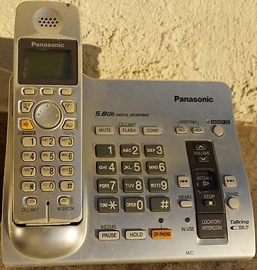 Məişət texnikası: Stasionar telefon Panasonic, Simsiz, İşlənmiş, Ödənişli çatdırılma, Pulsuz çatdırılma — 1