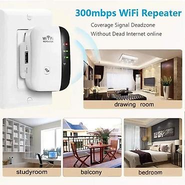 Modemi, ruteri i mrežni uređaji: Wireless‑N WiFi Repeater Opis: - Pojačivač/bežični repetitor koji — 10