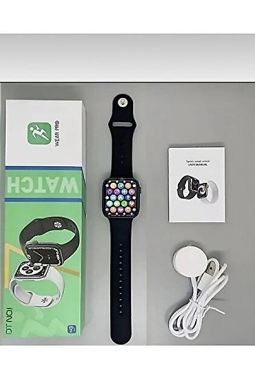 watch 8 ultra: İşlənmiş, Smart saat, Sensor ekran, rəng - Qara — 2