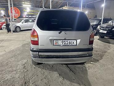 Opel Zafira: 2002 г., 1.6 л, Бензин, Вэн/Минивэн — 3