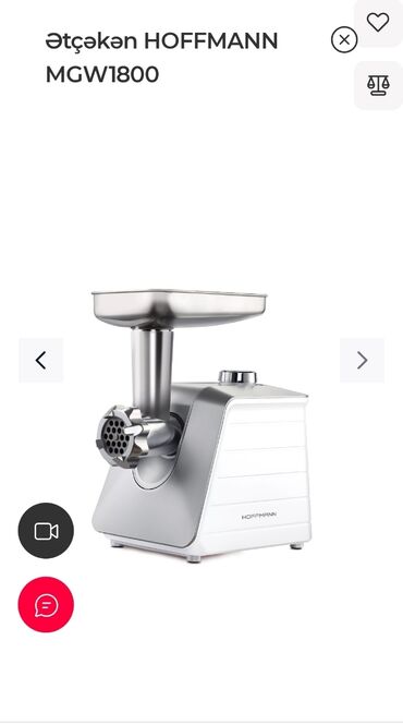 Ət çəkən maşınlar: Ət çəkən maşın Hoffmann, Yeni — 5