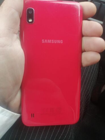 telfonlar quba: Samsung A10, 32 GB, rəng - Qırmızı