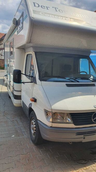 меняю дом на авто: Автодом Concorde на базе Mercedes-Benz 312D, выполненный в белом
