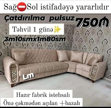 Divanlar: Künc divan, Yeni, Açılan, Bazalı, Şəhərdaxili pulsuz çatdırılma — 2