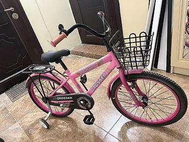 velosiped yeni: CROSSER markalı uşaq velosipedi. Çəhrayı rəngli dizayna malikdir və — 1