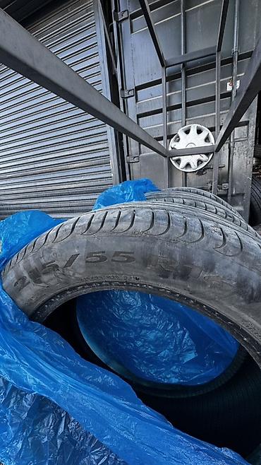 шина 215: Комплект автомобильных шин 215/55 R16. На фото — 4 одинаковые — 2