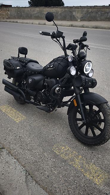 Motosikletlər: Istiqlal deyirler Mənə görə Qara TANK dir . Kruizer tipli motosiklet — 13