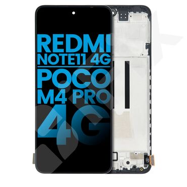 Telefon ekranları: 📱 Ekran Xiaomi Redmi Note 11 4G (2201117TY) Poco M4 Pro 4G (2201117PG)