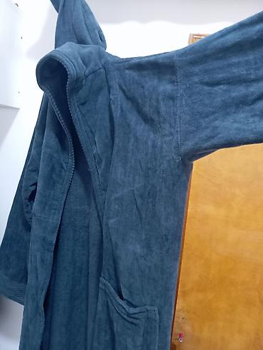 hamam xeleti: Karacan Home kişi xalatı - Brend: Karacan Home - Model: Kapüşonlu — 2
