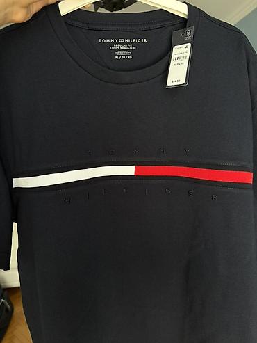 Kişi geyimləri: Futbolka, Tommy Hilfiger, XL, rəng - Göy — 2