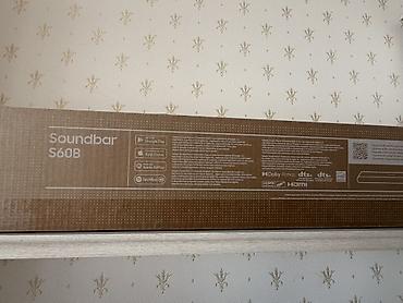 bose ses sistemi: Təcili Samsung Soundbar S60B - Səs texnologiyaları: Dolby Atmos, DTS — 3