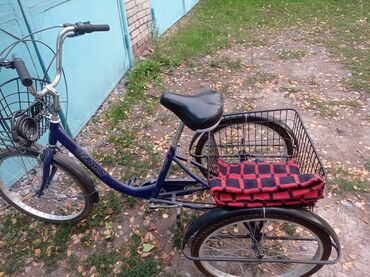 трёхколёсный велосипед для взрослых: Трёхколёсный грузовой велосипед для взрослых. Грузоподьем 120 кг отдам