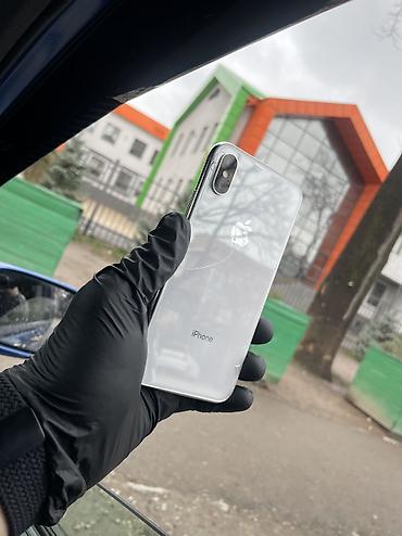 Apple iPhone: IPhone X, Б/у, 64 ГБ, Белый, 72 % — 5