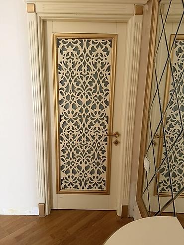 Klassik üslubda dizayn edilmiş interyer qapı ölcüləri 80*200 6 ədəd