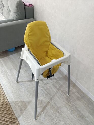 Балдар эмереги: Тамактандыруучу отургуч, Колдонулган, Ikea, Пластик, Отургучтун башка түрү, түсү - Ак, Акылуу жеткирүү