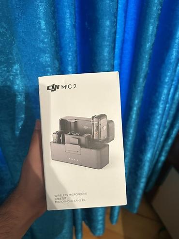 sur mikrofon: DJI Mic 2 – simsiz mikrofon sistemi - 250 m-ə qədər etibarlı ötürmə — 1