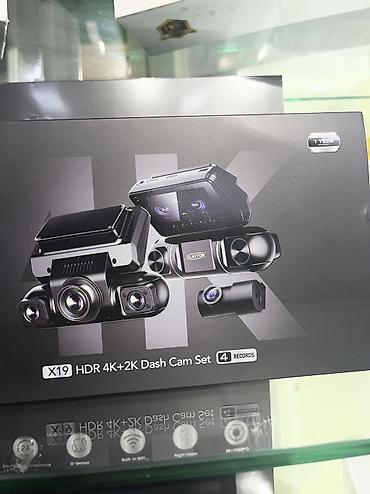 cinde kredit: CLAYTON X19 HDR 4K + 2K Dash Cam Set – 4-kanallı avtomobil — 4
